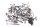Masser af resterende dele Yamaha XJ 650 4K0 80-82