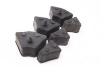 Iskunvaimentimen vetokumi takana Yamaha RD 350 LC YPVS...