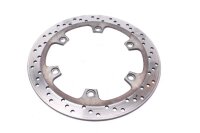 Rear brake disc, brake disc carrier perforated steel disc...