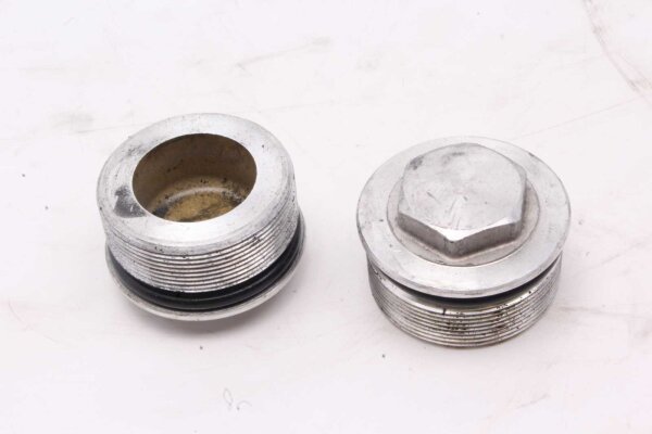 Bouchon de vis de fourche gauche droite Yamaha FZ 6 Fazer RJ14 07-08