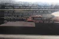 Bagdæmper udstødningsdæmper K1200S BMW K 1200 S K12S K40 04-08