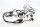 Cablaggio cablaggio principale BMW K 1200 S K40 K12S 0581 BMW K 1200 S K12S K40 04-08
