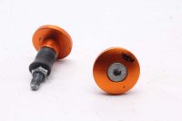 Styrvikter orange aluminium vänster höger KTM 990 Super Duke 990SD 07-11