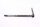 Gearshift lever, gearshift pedal, gearshift linkage, foot shift lever Yamaha XS 250 1U5 77-78