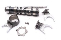 Tambour de changement de vitesse Fourchettes de changement de vitesse Arbre de changement de vitesse Boîte de vitesses Kawasaki Z 650 KZ650F 80-83