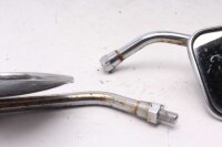 Par de espejos retrovisores, espejos cromados para motocicleta. Yamaha XJ 650 4K0 80-82