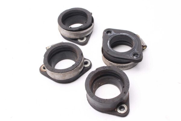 Ansaugstutzen Vergasergummi Set Gummistutzen Ansauggummi Kawasaki Z 650 KZ650F 80-83