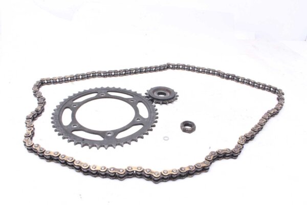 Kit de cadena, piñón, rueda dentada, conjunto de transmisión para motocicleta BMW F 650 GS R13 00-00