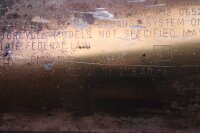 Silenciadores de escape sistema de escape izquierdo 2345849 BMW F 650 GS R13 00-03