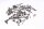 Veel overgebleven onderdelen Honda CB 650 RC03 79-82
