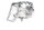Ölwanne Motor Abdeckung Ölsumpf Aluminium Schraubdeckel Yamaha FZR 600 3HE 89-93