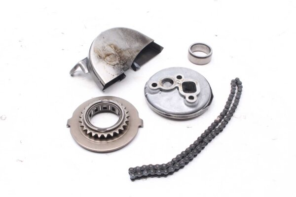 Ensemble de couvercle de crépine de pignon de chaîne de pompe à huile Yamaha XJ 900 F Strider 31A 83-84