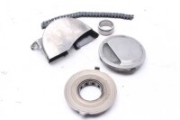 Ensemble de couvercle de crépine de pignon de chaîne de pompe à huile Yamaha XJ 900 F Strider 31A 83-84