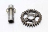 Startmechanisme van de startmotoras Yamaha XS 750 1T5 77-79