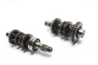 Vaihteiston pääakselin apuakselin siirtoakseli Kawasaki Z 550 KZ550A/A 80-83