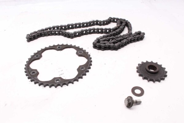 Kædesæt pinion kædehjul drevsæt BMW F 650 GS Twin E8GS 0218 08-12