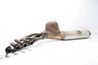 Udstødningssystem komplet manifold bagdæmper BMW K 1200 RS 547 01-05