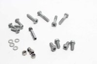 Fußrasten Befestigungssatz Schrauben Muttern hinten...