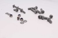 Fußrastenbefestigungs Kit Schrauben hinten links...