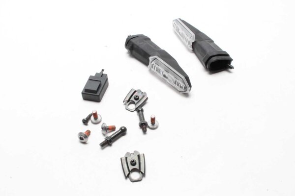 Juego de intermitentes delantero izquierdo y derecho, juego completo de montaje Kawasaki Z 900 B 17-17