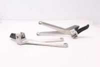 Fotstödssystem bak vänster höger aluminium KTM SMC 690 R Supermoto 13-13