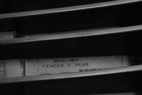 Rekisterikilven pidikkeen kiinnike takaosan roiskesuojaan Honda CBR 650 RA E-Clutch 24-24