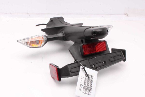 Cover frame license plate holder with indicator 701112 Kawasaki Unbekannt -