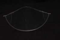 Déflecteur de vent aérodynamique pour pare-brise transparent Aprilia RS 660 KS 20-23