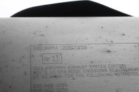 Silenziatore impianto di scarico completo Triumph Speed Triple 1050 S EFI 19-19