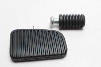 Jalkatuen kumipehmuste polkimelle Harley-Davidson Dyna...