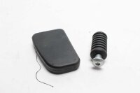 Jalkatuen kumipehmuste polkimelle Harley-Davidson Dyna...