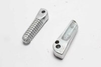 Repose-pieds aluminium nervuré paire gauche droite...