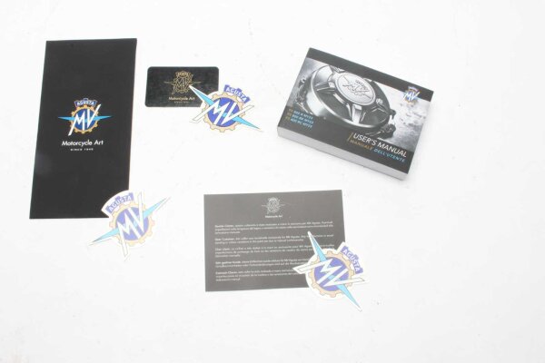 Brugsanvisning Manual Vedligeholdelseshæfte Logbog MV Agusta F3 800 RR A 22-22