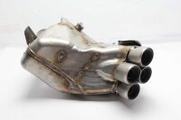 Avgasljuddämpare avgassystem fyrdubbelt utlopp...