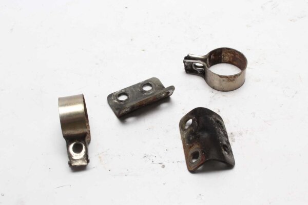Auspuff Krümmer Schellen Halter Set Befestigung BMW R 65 LS 248 81-85