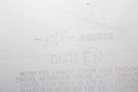 Exhaust rear silencer silencer D1472 E 24 MV Agusta LXP 950 Orioli 24-24