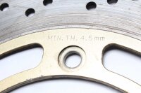 Bremseskive perforeret bagbremseklods i rustfrit stål Moto Guzzi V 11 Sport KR 99-03