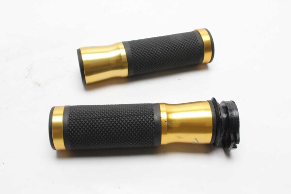 Lenkergriffe gold Gummigriff Satz Gasgriff Suzuki SFV 650 Gladius WVCX 09-15