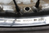 Egerfælg forreste tromlebremsenav 18 tommer 1,85 Yamaha RD 250 DX 1A2 76-79