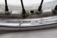 Forhjulsfælg egerhjul bremsetromle for 18 tommer Yamaha RD 250 LC 4L1 80-83