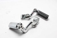 Jalkatukijärjestelmä kromattu vasen oikea...