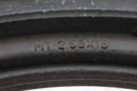 Hinterradfelge Gussrad Nabe 2.50x18 Bremstrommel Yamaha RD 350 LC YPVS 31K 83-85