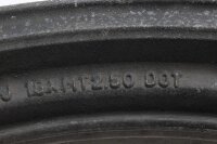 Hinterradfelge Gussrad Nabe 2.50x18 Bremstrommel Yamaha RD 350 LC YPVS 31K 83-85