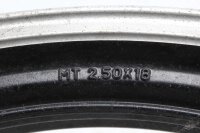 Cerchio ruota posteriore in lega da 18 pollici J mozzo 18xMT2.50 Yamaha RD 350 LC YPVS 31K 83-85