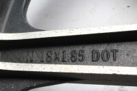 Forhjulsfælg støbt fælg 18x1.85 sort fælg for Yamaha RD 250 522 73-75