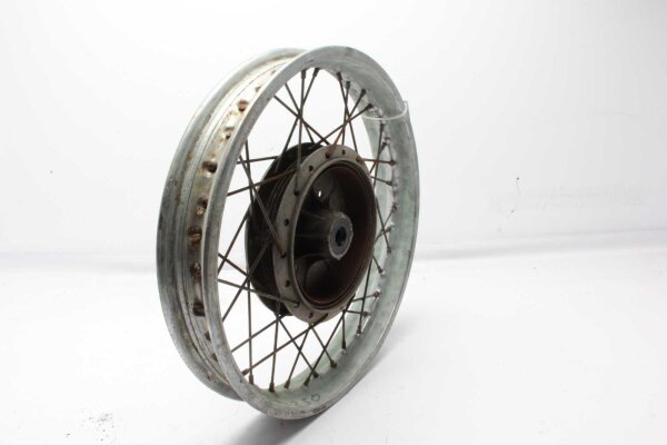 Speichenfelge hinten Trommelbremse Radnabe rostig Yamaha RD 250 DX 1A2 76-79