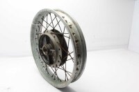 Speichenfelge hinten Trommelbremse Radnabe rostig Yamaha RD 250 DX 1A2 76-79