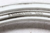 Rear wheel rim cast wheel 18x1.85 drum mount Suzuki RG 80 Gamma NC11A 85-95