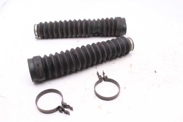 Fork bellows set left right fork protection Kawasaki KDX 175 DX175B 80-82