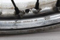 Speichenfelge vorne Vorderrad Nabe Takasago 185BX18 Yamaha RD 250 LC 4L1 80-83